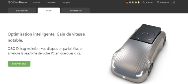 Optimisation avec O&O Defrag