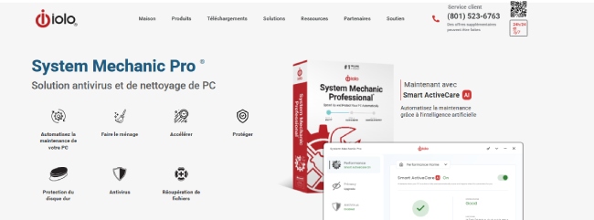 Outils de System Mechanic Pro